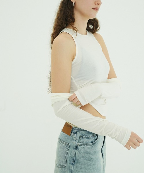 MANY CONVERTIBLE CUT TOPS（Tシャツ/カットソー）｜CLANE（クラネ）の