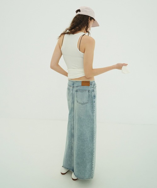 CLANE(クラネ)の「MANY CONVERTIBLE CUT TOPS(Tシャツ/カットソー・レディース・ホワイト/グレー・2/1)」の3枚目の写真