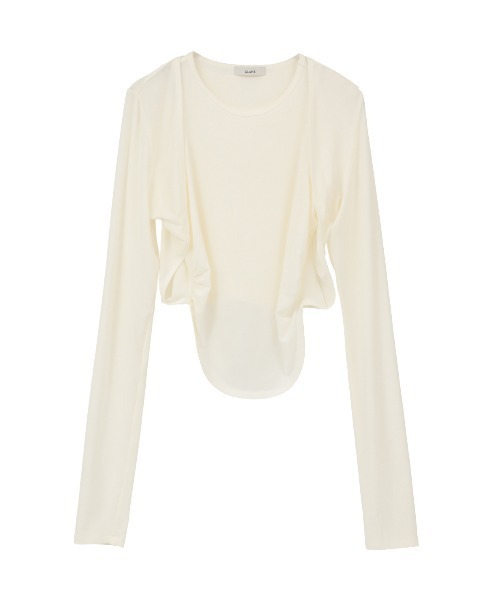 MANY CONVERTIBLE CUT TOPS（Tシャツ/カットソー）｜CLANE（クラネ）の