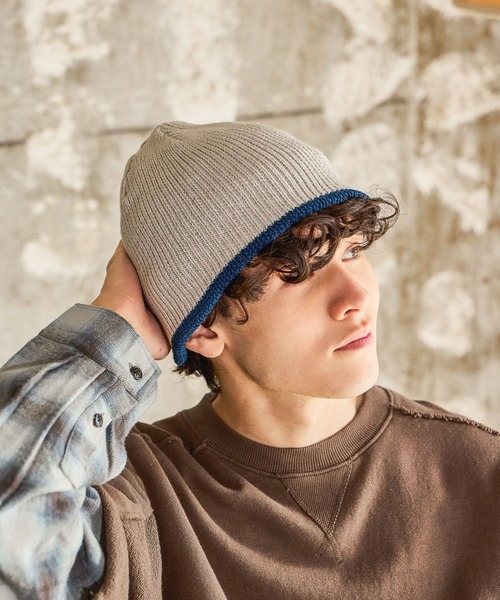 niko and...（ニコアンド）の「リバーシングルビーニー（ニットキャップ/ビーニー・メンズ・グレー/ブラック・FREE）」の7枚目の写真