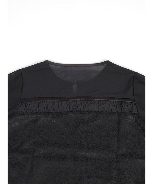 :ETHROF(イーサオブ)の「JACQUARD SHEER BOLERO(シャツ/ブラウス・レディース・ブラック・MEDIUM)」の16枚目の写真