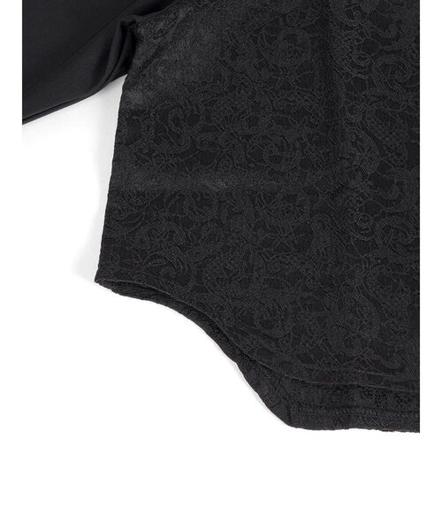 :ETHROF(イーサオブ)の「JACQUARD SHEER BOLERO(シャツ/ブラウス・レディース・ブラック・MEDIUM)」の19枚目の写真