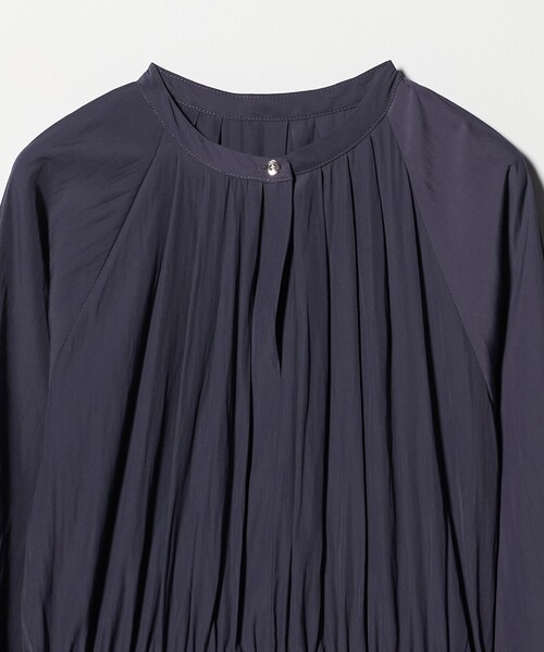 A DAY IN THE LIFE UNITED ARROWS(アデイインザライフユナイテッドアローズ)の「ギャザー ワンピース ‐ウォッシャブル‐<A DAY IN THE LIFE>(ワンピース・レディース・ライム/ロイヤルブルー/ダークグレー・FREE)」の9枚目の写真
