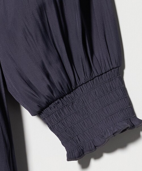 A DAY IN THE LIFE UNITED ARROWS(アデイインザライフユナイテッドアローズ)の「ギャザー ワンピース ‐ウォッシャブル‐<A DAY IN THE LIFE>(ワンピース・レディース・ライム/ロイヤルブルー/ダークグレー・FREE)」の10枚目の写真