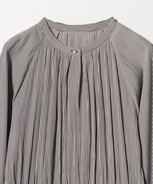 A DAY IN THE LIFE UNITED ARROWS(アデイインザライフユナイテッドアローズ)の「ギャザー ワンピース ‐ウォッシャブル‐<A DAY IN THE LIFE>(ワンピース・レディース・ライム/ロイヤルブルー/ダークグレー・FREE)」の13枚目の写真