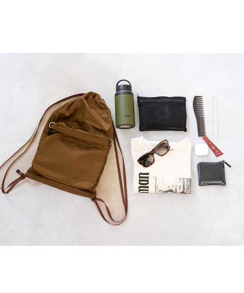 IENA（イエナ）の「NOMADIS/ノマディス LATT BAG バッグ 26SS-N222-0（バックパック/リュック・レディース・グリーン/キャメル/ブラック・FREE）」の8枚目の写真