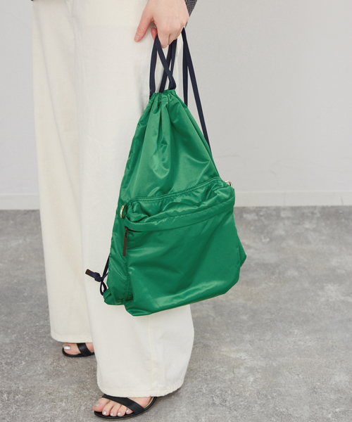 IENA（イエナ）の「NOMADIS/ノマディス LATT BAG バッグ 26SS-N222-0（バックパック/リュック・レディース・グリーン/キャメル/ブラック・FREE）」の11枚目の写真