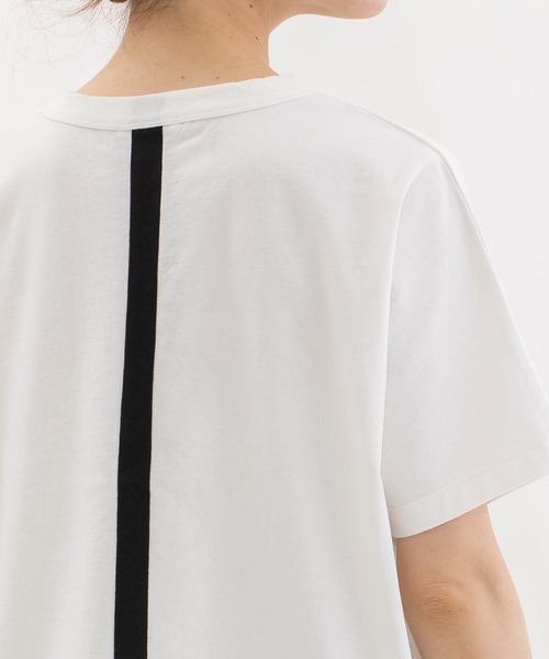 nop de nod(ノップドゥノッド)の「Cloche USコットンkukkaプリントTシャツ(Tシャツ/カットソー・レディース・オフホワイト/シルバー/ブラック・3)」の17枚目の写真