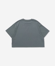 【Hurley:ハーレー】レディースクロップ丈デザインTシャツ 吸汗速乾 ICON SHORTSLEEVE CROPPED TEE