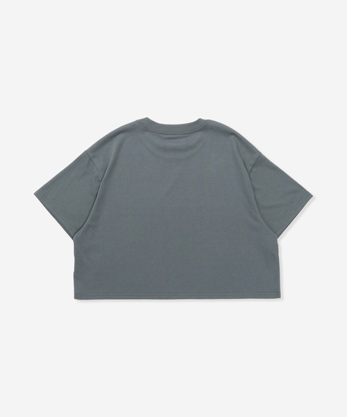 Hurley (ハーレー)の「【Hurley:ハーレー】レディースクロップ丈デザインTシャツ 吸汗速乾 ICON SHORTSLEEVE CROPPED TEE(Tシャツ/カットソー・レディース・ライトブルー/ブルーグレー/ホワイト/ブラック・MEDIUM/SMALL/LARGE)」の3枚目の写真