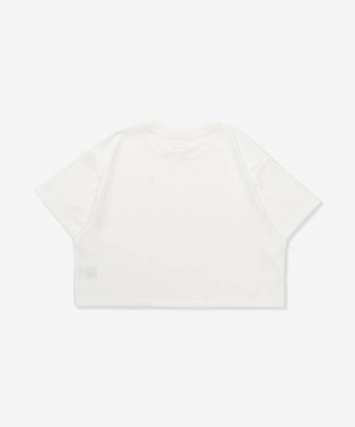 Hurley (ハーレー)の「【Hurley:ハーレー】レディースクロップ丈デザインTシャツ 吸汗速乾 ICON SHORTSLEEVE CROPPED TEE(Tシャツ/カットソー・レディース・ライトブルー/ブルーグレー/ホワイト/ブラック・MEDIUM/SMALL/LARGE)」の5枚目の写真