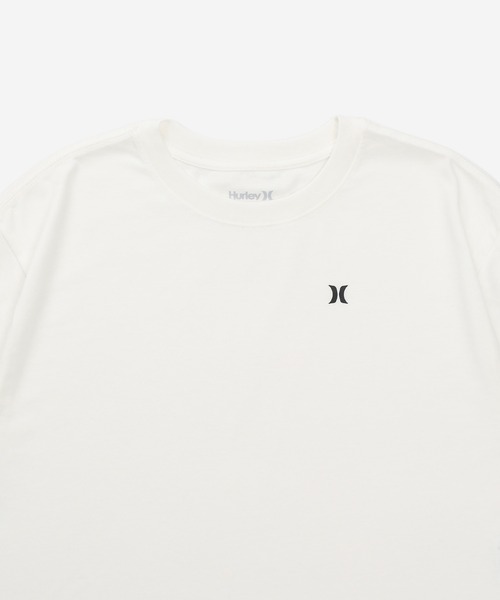 Hurley (ハーレー)の「【Hurley:ハーレー】レディースクロップ丈デザインTシャツ 吸汗速乾 ICON SHORTSLEEVE CROPPED TEE(Tシャツ/カットソー・レディース・ライトブルー/ブルーグレー/ホワイト/ブラック・MEDIUM/SMALL/LARGE)」の6枚目の写真