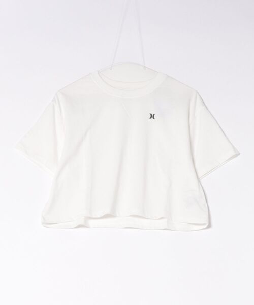 Hurley (ハーレー)の「【Hurley:ハーレー】レディースクロップ丈デザインTシャツ 吸汗速乾 ICON SHORTSLEEVE CROPPED TEE(Tシャツ/カットソー・レディース・ライトブルー/ブルーグレー/ホワイト/ブラック・MEDIUM/SMALL/LARGE)」の17枚目の写真