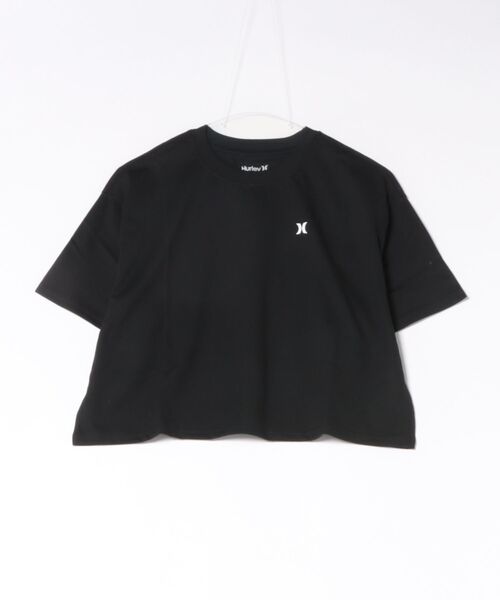 Hurley (ハーレー)の「【Hurley:ハーレー】レディースクロップ丈デザインTシャツ 吸汗速乾 ICON SHORTSLEEVE CROPPED TEE(Tシャツ/カットソー・レディース・ライトブルー/ブルーグレー/ホワイト/ブラック・MEDIUM/SMALL/LARGE)」の18枚目の写真