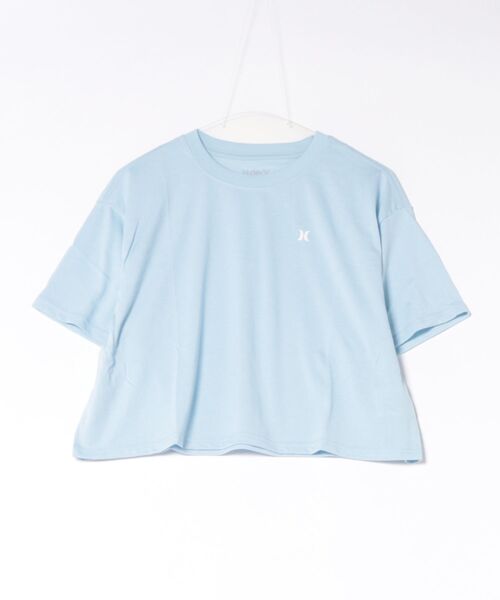 Hurley (ハーレー)の「【Hurley:ハーレー】レディースクロップ丈デザインTシャツ 吸汗速乾 ICON SHORTSLEEVE CROPPED TEE(Tシャツ/カットソー・レディース・ライトブルー/ブルーグレー/ホワイト/ブラック・MEDIUM/SMALL/LARGE)」の21枚目の写真