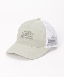 ikka（イッカ）の「リネンライク刺繍ロゴメッシュキャップ（キャップ）」