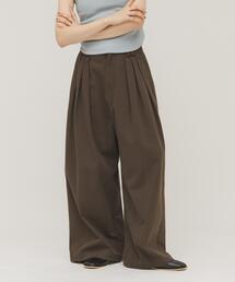 KBF | タックデザインツイルパンツ(その他パンツ)