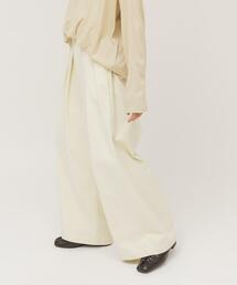 KBF | タックデザインツイルパンツ(その他パンツ)