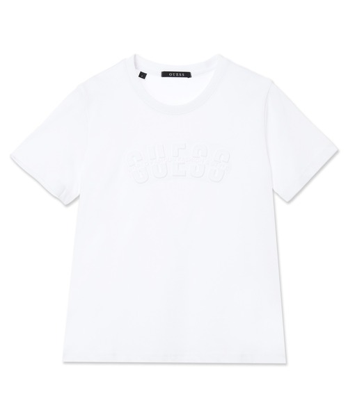 Guess（ゲス）の「MEN'S S/SLV TEE SHIRT Tシャツ ロゴTシャツ（Tシャツ/カットソー・メンズ・ブラック/ホワイト・X-LARGE/LARGE/MEDIUM/SMALL）」の2枚目の写真