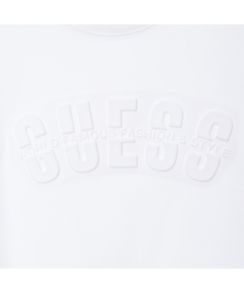 Guess（ゲス）の「MEN'S S/SLV TEE SHIRT Tシャツ ロゴTシャツ（Tシャツ/カットソー・メンズ・ブラック/ホワイト・X-LARGE/LARGE/MEDIUM/SMALL）」の7枚目の写真