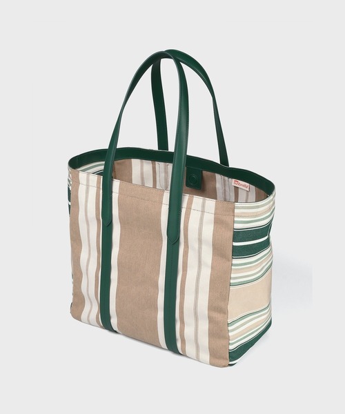 Paul Smith（ポールスミス）の「ウーブンストライプ トートバッグ【363004 N251T】（トートバッグ・メンズ・グリーン/ネイビー・FREE）」の6枚目の写真