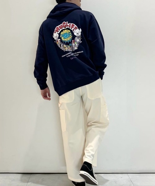 BACK NUMBER（バックナンバー）の「【BACK NUMBER】ダックライクパンツ (ワイドシルエット / リラックス感 / 軽やか / 大人カジュアル)（その他パンツ・メンズ・ブラック/ホワイト/ブラウン・M/S/XL/L）」の4枚目の写真