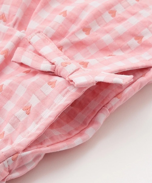 KP（ケーピー）の「天竺×先染チェック 上下セット（Tシャツ/カットソー・キッズ・イエロー/レッド/ピンク・100cm/110cm/120cm/130cm/140cm/80ｃｍ/90cm）」の11枚目の写真
