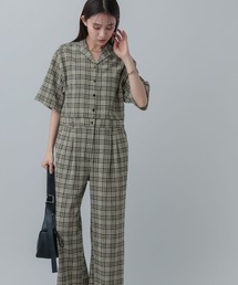 GLOBAL WORK | MATINEE LINE/リネンライク/オールインワン/646656(つなぎ/オールインワン)