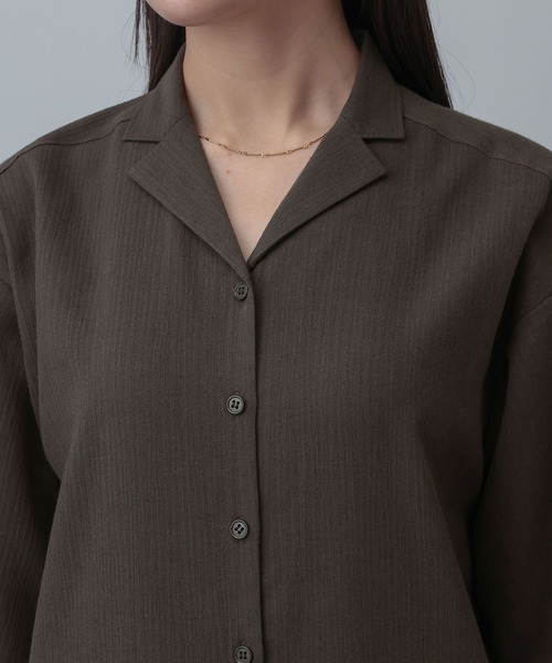 GLOBAL WORK(グローバルワーク)の「MATINEE LINE/リネンライク/オールインワン/646656(つなぎ/オールインワン・レディース・ベージュ/チェック/ブラウン系その他・MEDIUM/LARGE)」の22枚目の写真