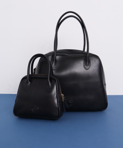 I am I in fact...(アイアムアイインファクト)の「_MOSS BOSTON BAG <Large>(ボストンバッグ・レディース・ブラック・FREE)」の9枚目の写真