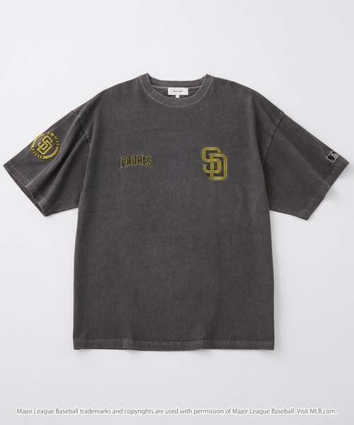 新品未使用　1998年日米野球 Tシャツ メジャーリーグ MLB MLB/メジャーリーグベースボール 別注 ワッペン刺繍 ヴィンテージ加工