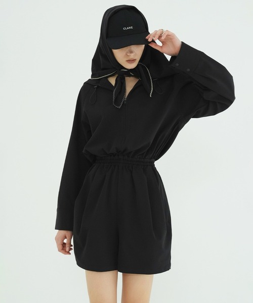 HOODED RASH GUARD ALL IN ONE（ラッシュガード）｜CLANE（クラネ）の
