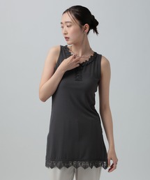 LEPSIM | レースインナータンクチュニック　669765(タンクトップ)