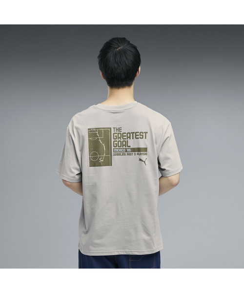 PUMA(プーマ)の「PUMA プーマ メンズ ESS エレベーテッド MX フットボール 半袖 Tシャツ(Tシャツ/カットソー・メンズ・ブラック/ホワイト/グレー・MEDIUM/LARGE/X-LARGE/XX-LARGE/SMALL)」の12枚目の写真