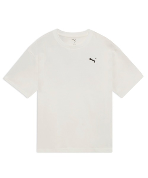 PUMA(プーマ)の「PUMA プーマ メンズ ESS エレベーテッド MX フットボール 半袖 Tシャツ(Tシャツ/カットソー・メンズ・ブラック/ホワイト/グレー・MEDIUM/LARGE/X-LARGE/XX-LARGE/SMALL)」の1枚目の写真