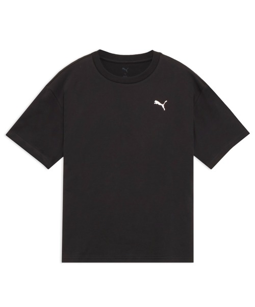 PUMA(プーマ)の「PUMA プーマ メンズ ESS エレベーテッド MX フットボール 半袖 Tシャツ(Tシャツ/カットソー・メンズ・ブラック/ホワイト/グレー・MEDIUM/LARGE/X-LARGE/XX-LARGE/SMALL)」の2枚目の写真