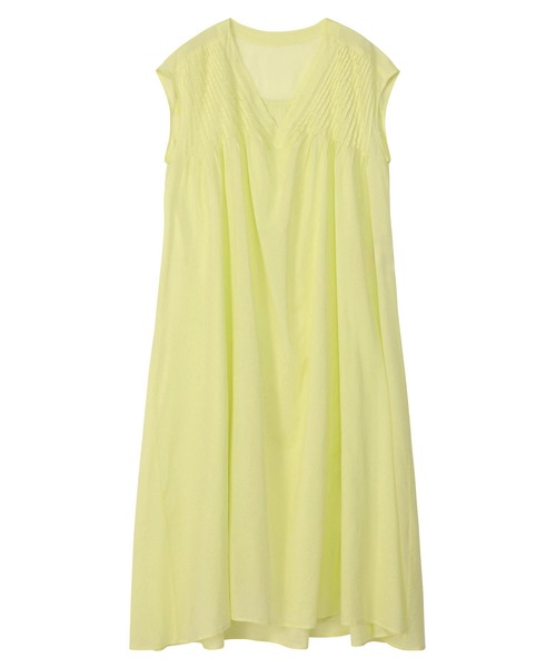 ZUCCa(ズッカ)の「COTTON LAWN / S(ワンピース・レディース・ダークグレー/ホワイト/ライトグリーン・M size)」の5枚目の写真