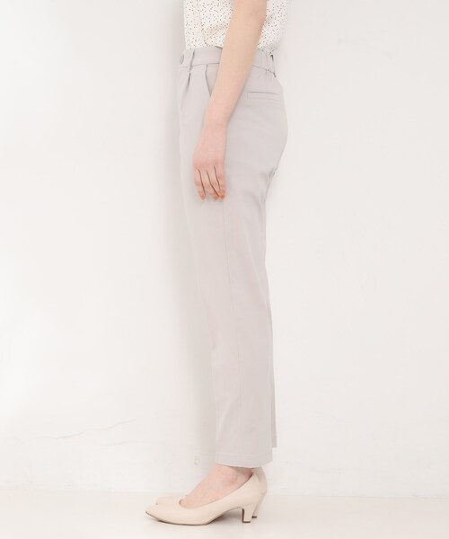 SHOO・LA・RUE(シューラルー)の「【ストレッチ/洗濯機可/S-LL】穿くだけまっすぐ美脚見え スティックパンツ(その他パンツ・レディース・カーキ/ブラック/ライトグレー・04/03/02/01)」の17枚目の写真