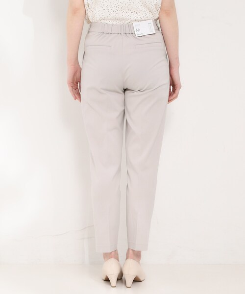 SHOO・LA・RUE(シューラルー)の「【ストレッチ/洗濯機可/S-LL】穿くだけまっすぐ美脚見え スティックパンツ(その他パンツ・レディース・カーキ/ブラック/ライトグレー・04/03/02/01)」の18枚目の写真