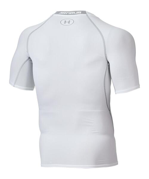 UNDER ARMOUR(アンダーアーマー)の「UAヒートギアアーマー ショートスリーブ シャツ(トレーニング/メンズ)(Tシャツ/カットソー・メンズ・グレー系その他・S/2XL/3XL/L/M/XL)」の2枚目の写真