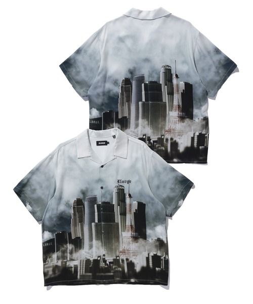XLARGE（エクストララージ）の「SKYSCRAPER S/S SHIRT（シャツ/ブラウス・メンズ・ホワイト/ブラック・S/M/L/XL）」の9枚目の写真