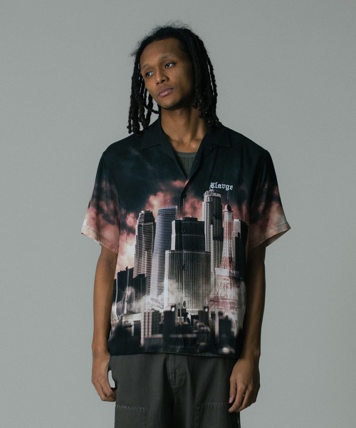 XLARGE（エクストララージ）の「SKYSCRAPER S/S SHIRT（シャツ/ブラウス・メンズ・ホワイト/ブラック・S/M/L/XL）」の15枚目の写真