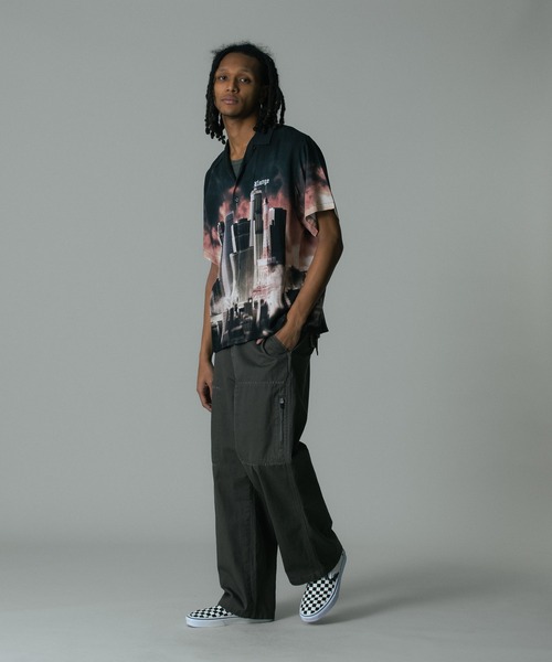 XLARGE（エクストララージ）の「SKYSCRAPER S/S SHIRT（シャツ/ブラウス・メンズ・ホワイト/ブラック・S/M/L/XL）」の14枚目の写真