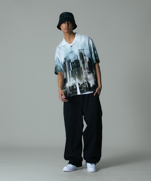 XLARGE（エクストララージ）の「SKYSCRAPER S/S SHIRT（シャツ/ブラウス・メンズ・ホワイト/ブラック・S/M/L/XL）」の10枚目の写真