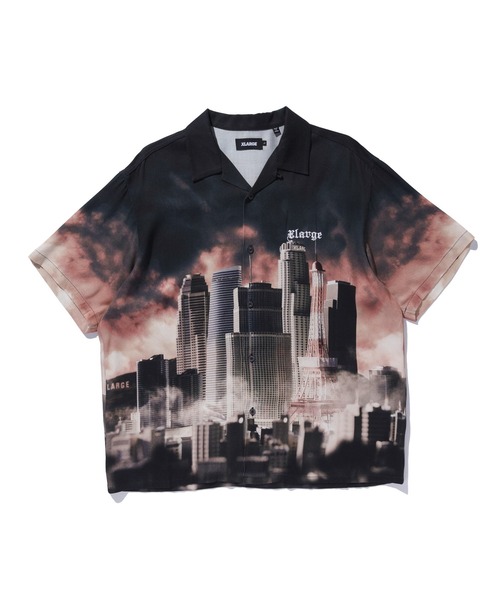 XLARGE（エクストララージ）の「SKYSCRAPER S/S SHIRT（シャツ/ブラウス・メンズ・ホワイト/ブラック・S/M/L/XL）」の6枚目の写真