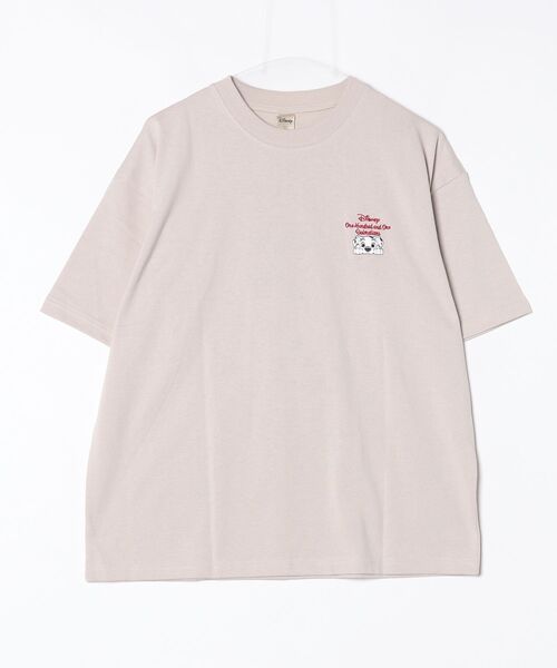 Disney(ディズニー)の「【DISNEY/ディズニー】ミッキーマウス サガラ刺繍半袖Tシャツ/ユニセックス(Tシャツ/カットソー・メンズ・スミクロ/サックスブルー/グレイッシュベージュ/オフホワイト・LARGE/MEDIUM)」の6枚目の写真