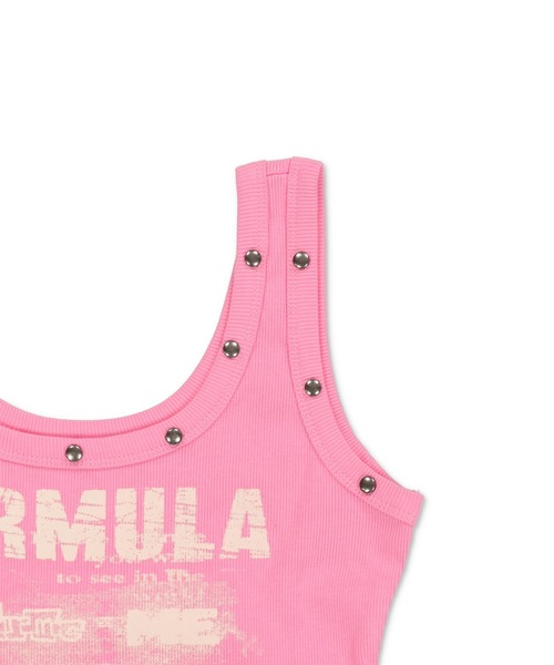 SPINNS（スピンズ）の「【セットアイテム】チョーカー付きタンクトップ/平成ギャル（タンクトップ・レディース・ブラック/ピンク/ホワイト/イエロー・ONESIZE）」の22枚目の写真