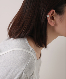 Lilas | 【SAMH by LILAS】テクスチャーワイドイヤーカフ SV(片耳)(イヤーカフ)