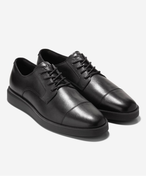 COLE HAAN（コールハーン）の「ダビッドソン グランド キャップトゥ オックスフォード mens（ドレスシューズ・メンズ・ブラック・7/7.5/8/8.5/9/9.5/10/10.5）」の2枚目の写真