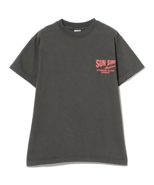 BEAMS BOY(ビームスボーイ)の「SUN SURF / PRINT T-SHIRTS “LOVELY HULA HANDS”(Tシャツ/カットソー・レディース・ブラック/イエロー・SMALL)」の11枚目の写真